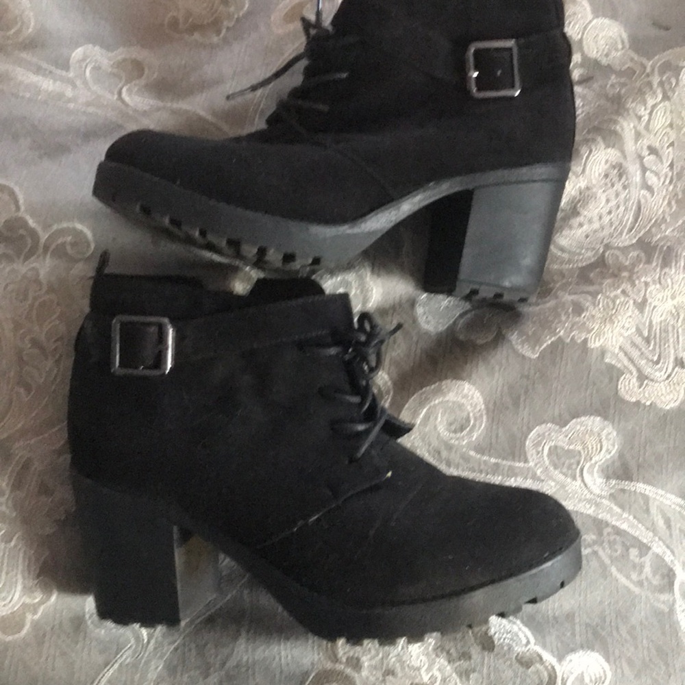 Black boots